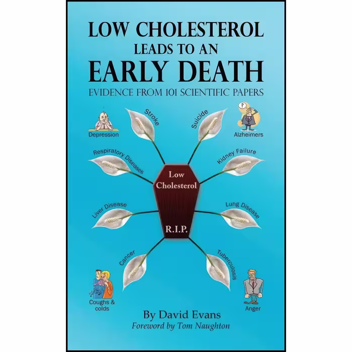 کتاب زبان اصلی Low Cholesterol Leads to an Early Death  Evidence from  Scientifi