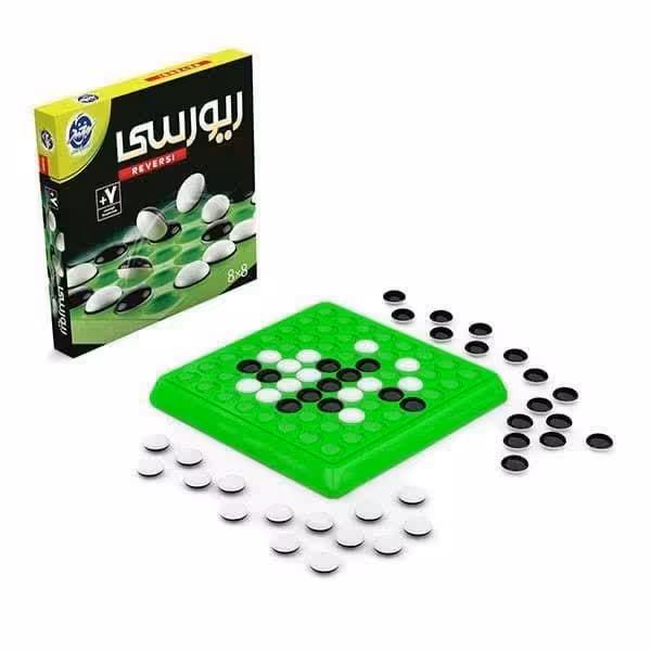 بازی فکری اوتلو ریورسی 8.8 لبخندگروه سنی 8سال به بالا