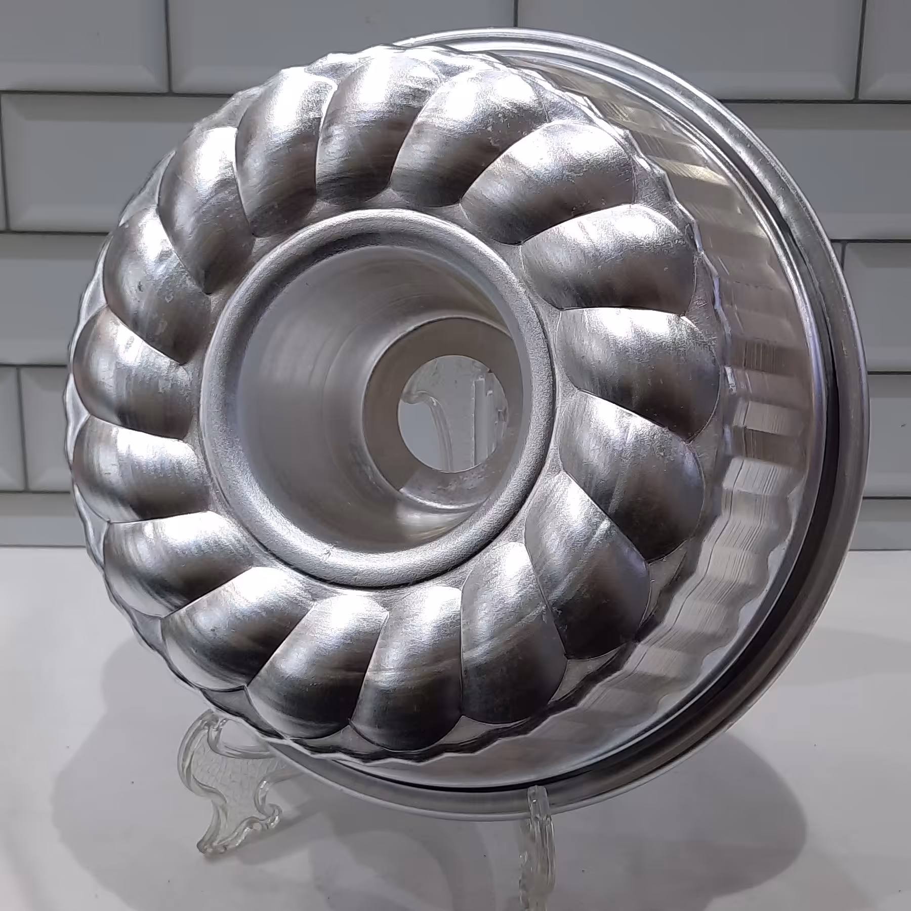 قالب آلومینیومی طرح 7005 قطر 23 ارتفاع 8 سانت (مخصوص کیک و دسر)