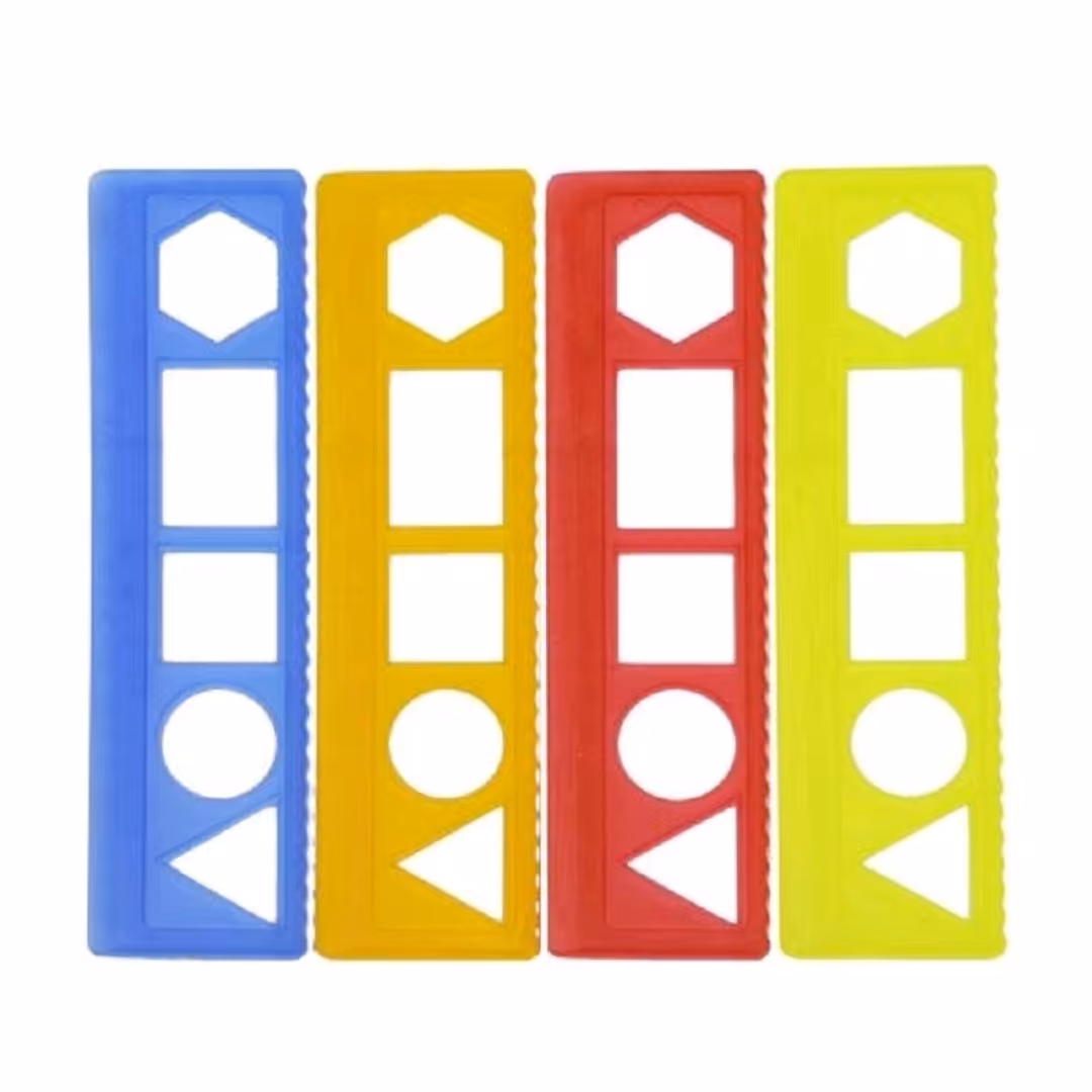 خط کش 15سانتی ژله ای اشکال صریر