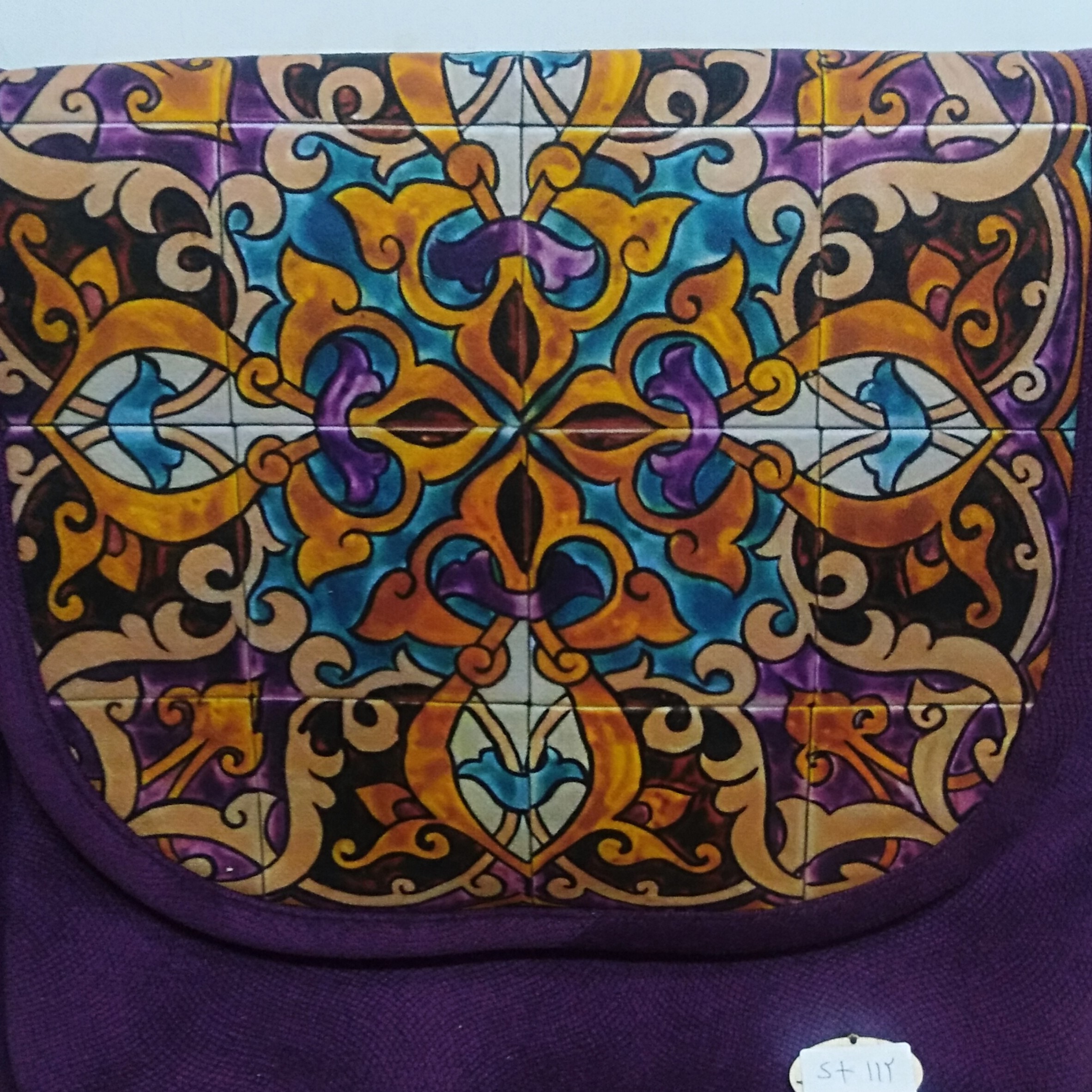 کیف دوشی زنانه پارچه ای مخمل قابل شست و شو مدل st103