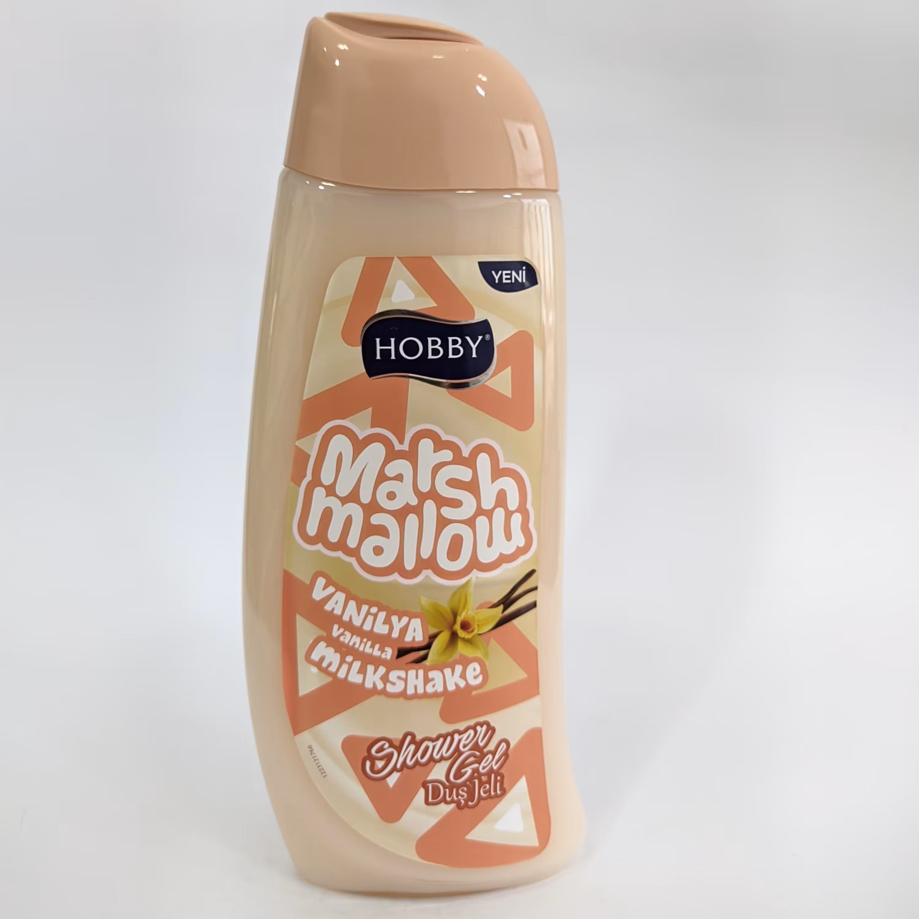 شامپو بدن هوبی مدل Marshmallow حاوی عصاره وانیل 500 میل