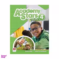 کتاب Academy Stars 4 with Video CD اثر آلیسون بلر و جین کدوالدر انتشارات مک میلان