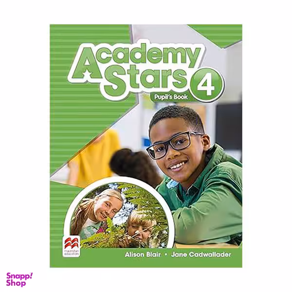 کتاب Academy Stars 4 with Video CD اثر آلیسون بلر و جین کدوالدر انتشارات مک میلان