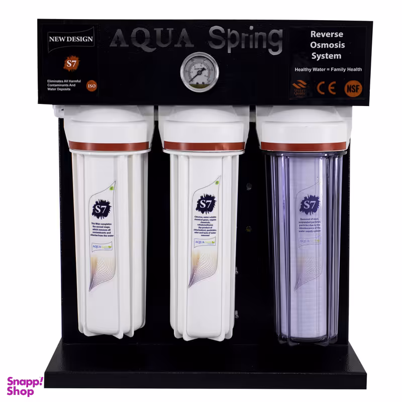 دستگاه تصفیه کننده آب آکوآ اسپرینگ مدل RO-S7-BZ 7007
