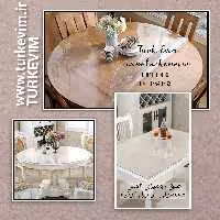 طلق رومیزی(100 در 110سانت)شفاف 2میل محصولی از نیل ترکیه