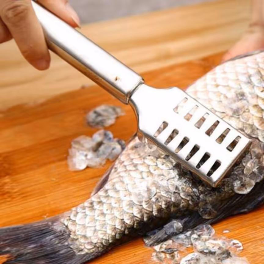 پوست کن ماهی استیل