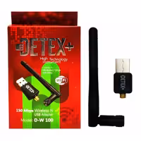 دانگل شبکه وایرلس آنتن دار دیتکس پلاس مدل D-W 100