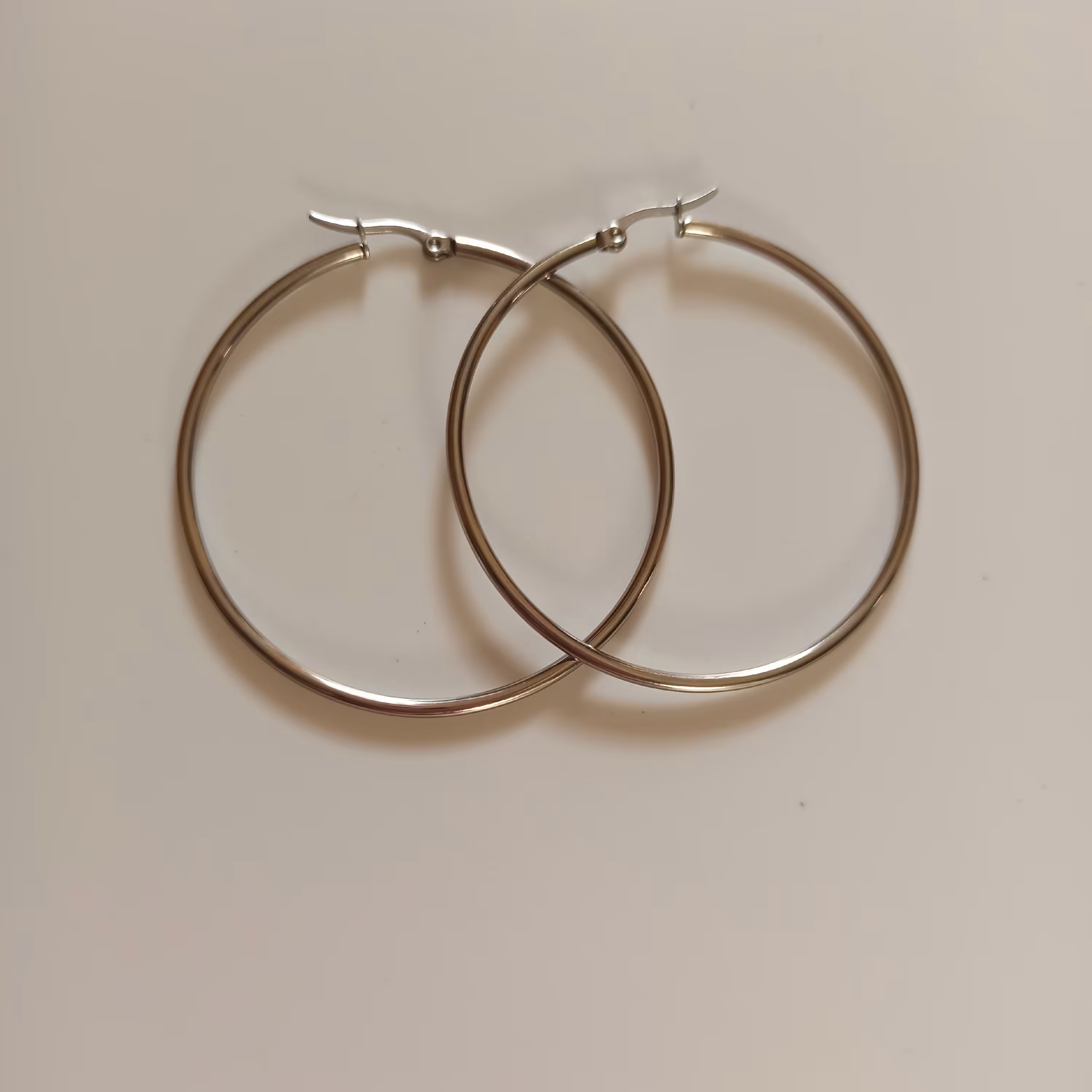 گوشواره حلقه ای 5 سانتی متری 