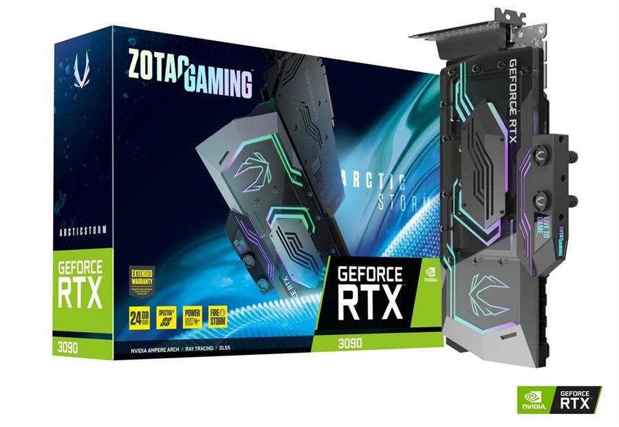 کارت گرافیک  زوتک مدل GAMING GeForce RTX 3090 ArcticStorm حافظه 24 گیگابایت