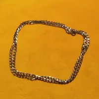 زنجیر نقره کارتیه ایتالیایی       