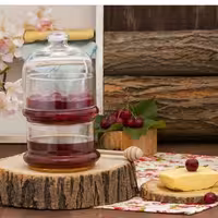 عسل خوری دوطبقه مربا خوری ظرف تنقلات