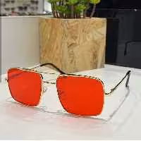 عینک آفتابی و شب مردانه و زنانه طرح پلیس(رنگ قرمز)