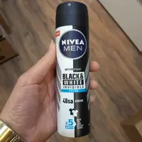 اسپری بدن مردانه نیوا مدل black witheحجم150میل