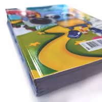 بسته 5 عددی دفتر 50 برگ ته چسب دار  فانتزی آیتوک 