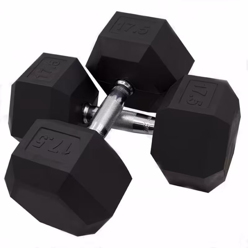 دمبل شش ضلعی 17.5 کیلوگرمی بسته 2 عددی