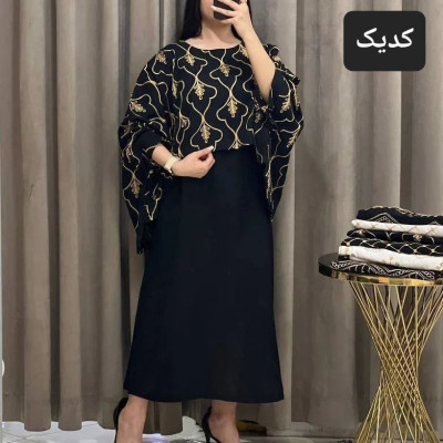 سارافون زنانه کرپ مدل ست سارافون و رویه