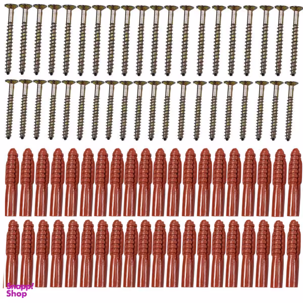 پیچ و رولپلاک کد 6 بسته 80 عددی