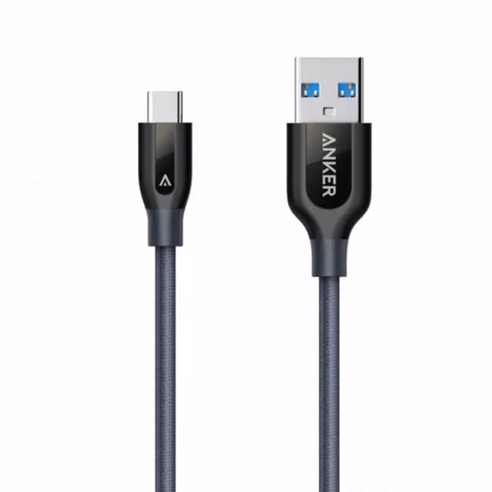 کابل تبدیل USB 3.0 به USB-C انکر مدل A8168 PowerLine Plus طول 0.9 متر