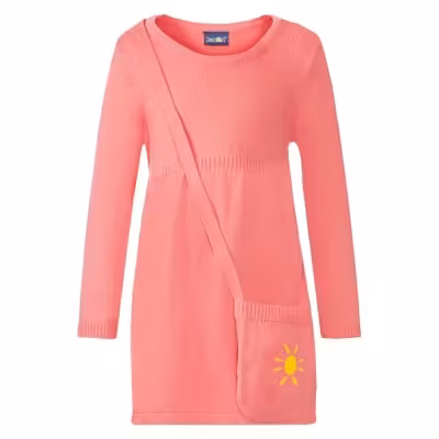 ست بافت بچگانه برند آلمانی lupilu سایز 1تا2 سال رنگ صورتی ست لوپیلو