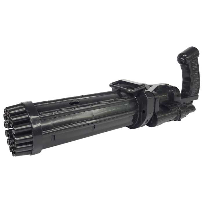 اسباب بازی حباب ساز اسلحه بزرگ مشکی