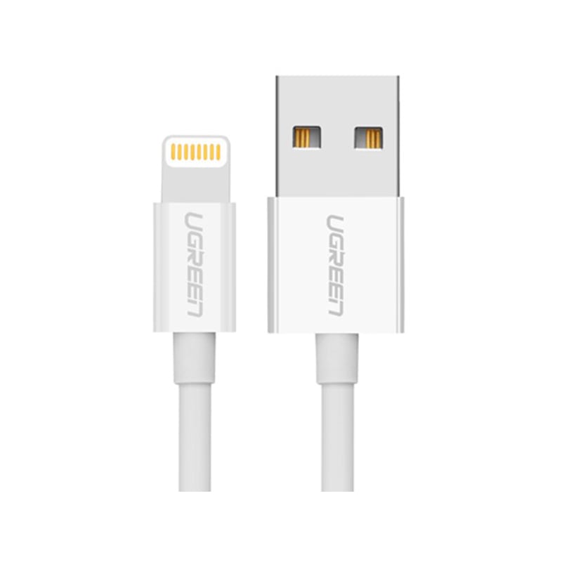 کابل تبدیل USB به لایتنینگ یوگرین مدل US155 20728 طول 2 متر