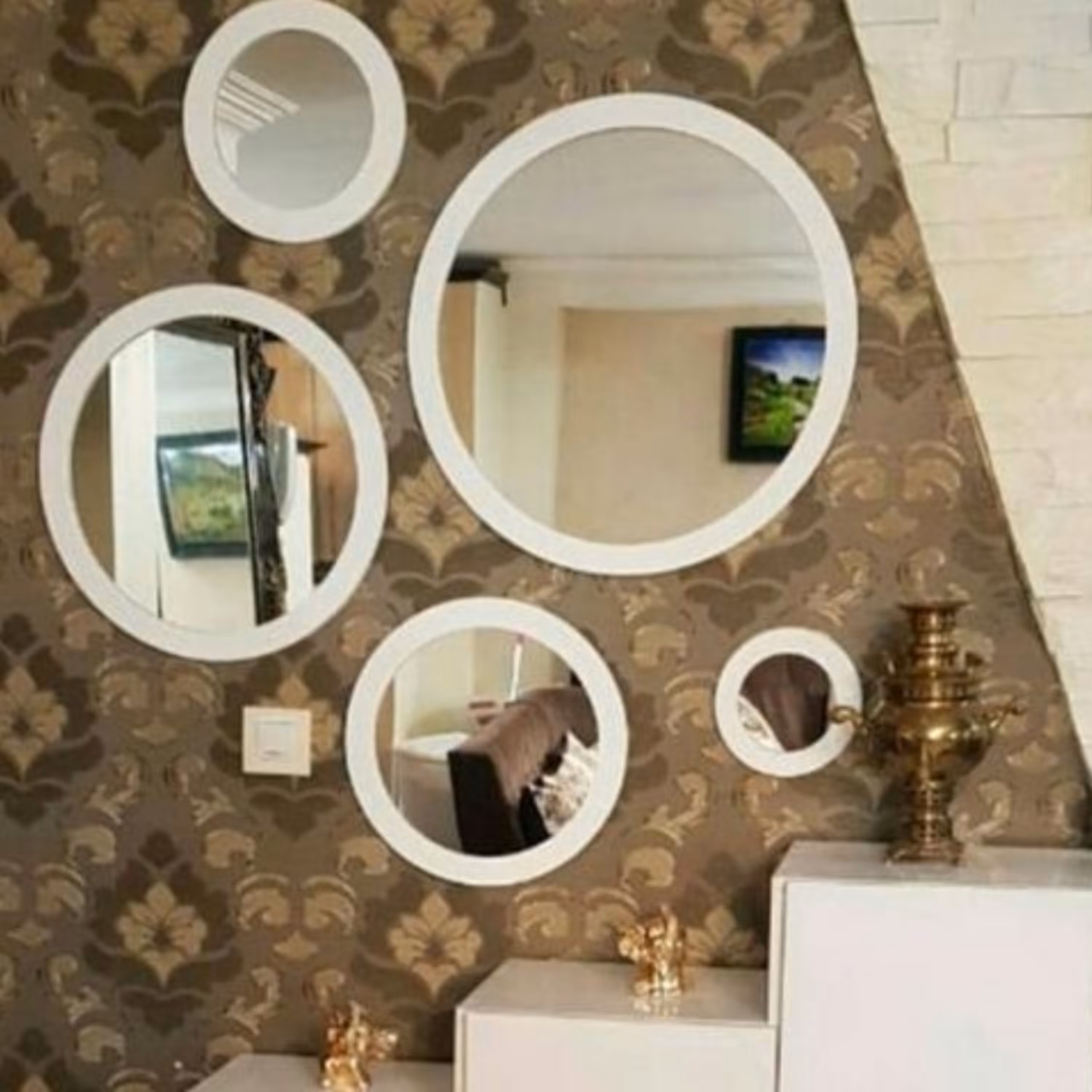 آینه پنچ تیکه 