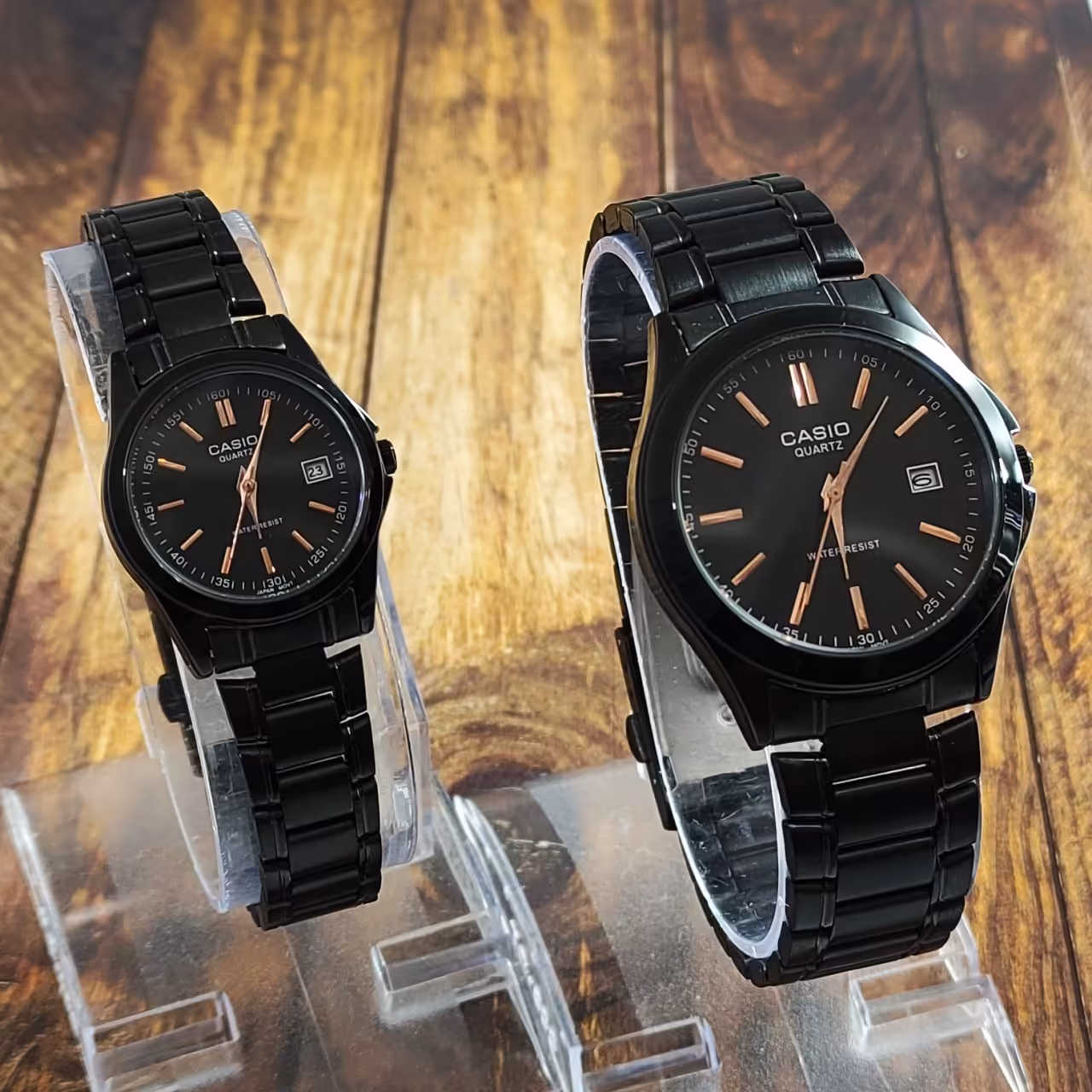 ساعت ست کاسیو 1199 مشکی زمینه مشکی
*جنس بدنه : استیل
