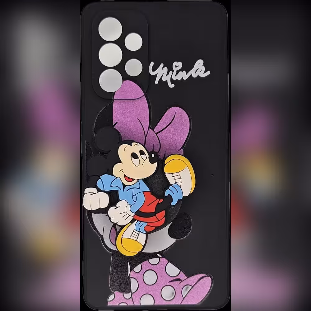 کاورپاپ سوکت دار mickey mouse مناسب برای گوشی موبایل سامسونگ A33 - امین 24 امانت دار اعتماد شما