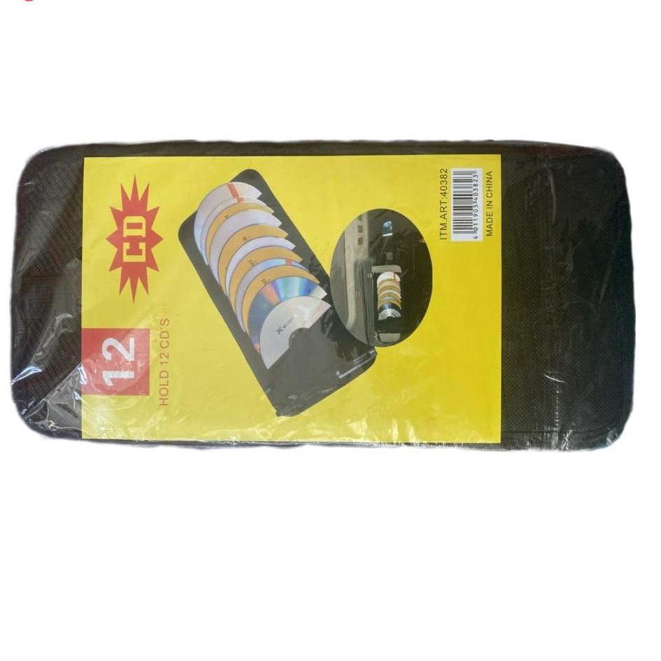کیف نگهدارنده CD خودرو 12 جیبی بسته ده عددی