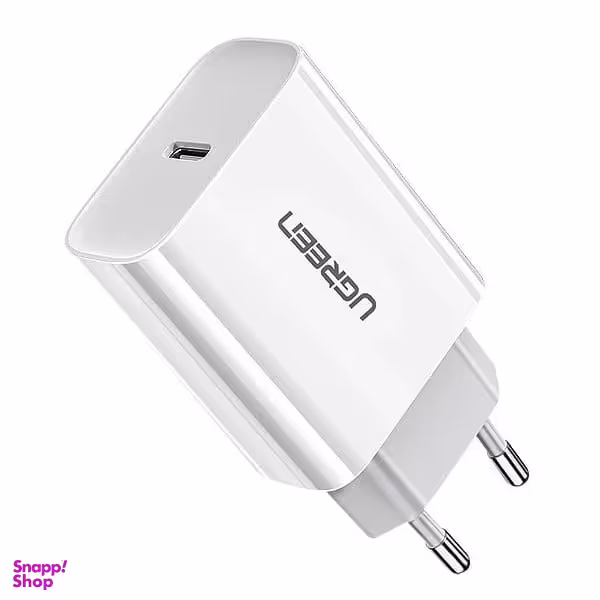 شارژر دیواری 20 وات با پورت USB-C PD یوگرین مدل CD137 کد 60450
