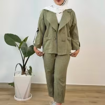 کت و شلوار شانتون کوک دوزی