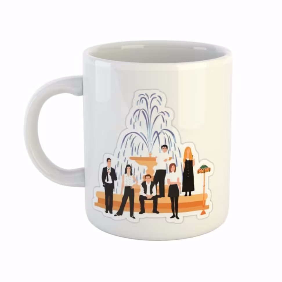 ماگ طرح فرندز کد53