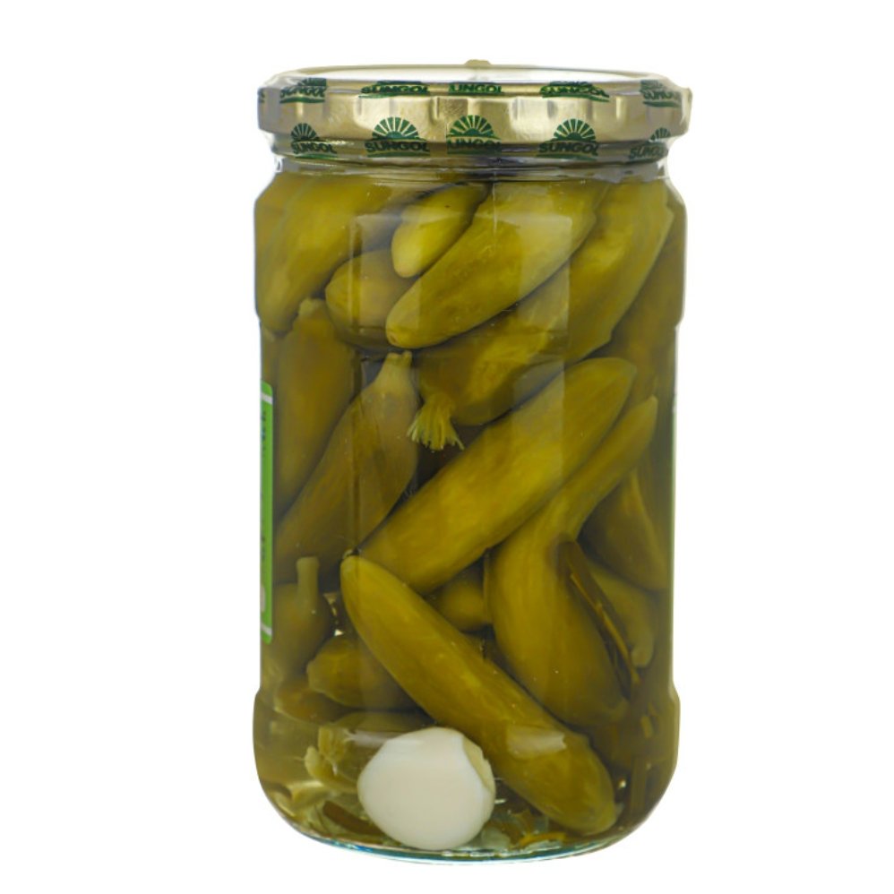 خیار شور شیشه ای 670 گرمی