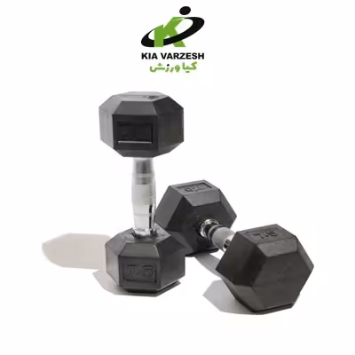 دمبل 6 ضلعی 7.5 کیلوگرمی - مشخصات، قیمت و خرید