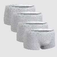 شورت باکسر خاکستری مردانه DS GRAY TIRE LOGO 4 SET D&#039;S Damat