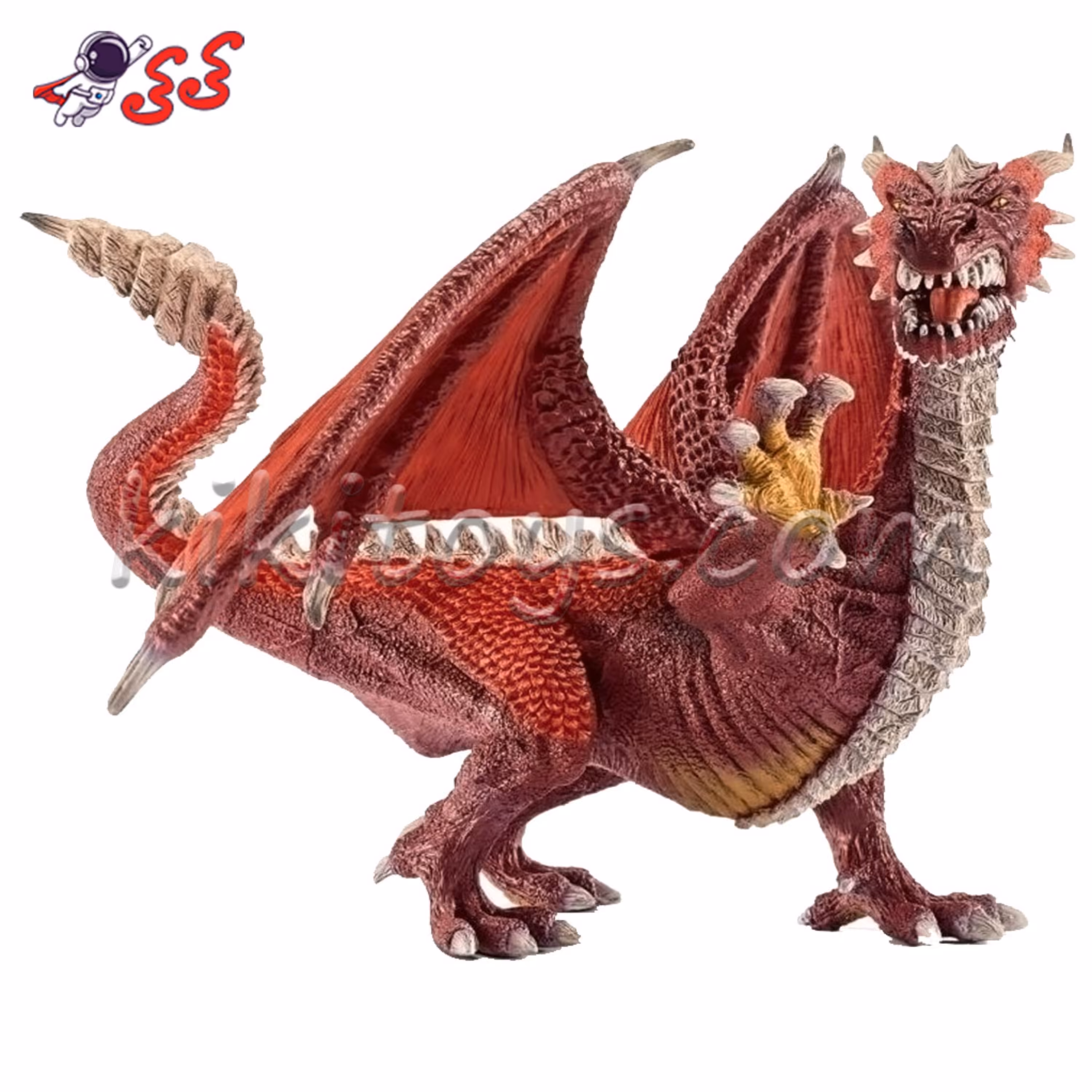 فیگور اژدهای سرخ اسباب بازی Red Dragon M7011