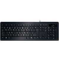 صفحه کلید باسیم جنیوس مدل اسلیم استار 130