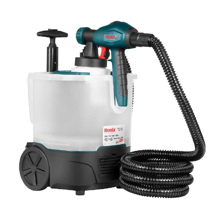 پیستوله برقی 1375T رونیکس 750 وات همراه چرخ دستی با کارت گارانتی