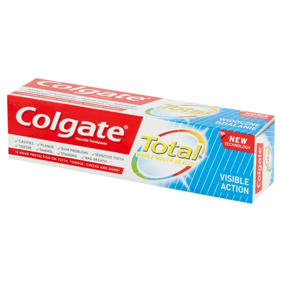 خمیردندان کلگیت توتال Colgate Total visible action حجم 100 میلی لیتر 