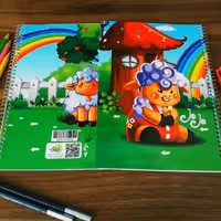 دفتر مشق طرح مل مل کد 1002