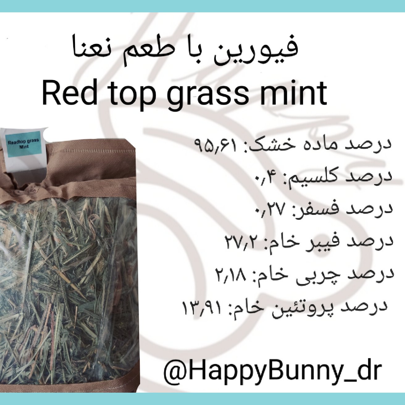 علوفه فیورین نعنا
