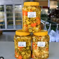 ترشی مخلوط 1 کیلوگرم