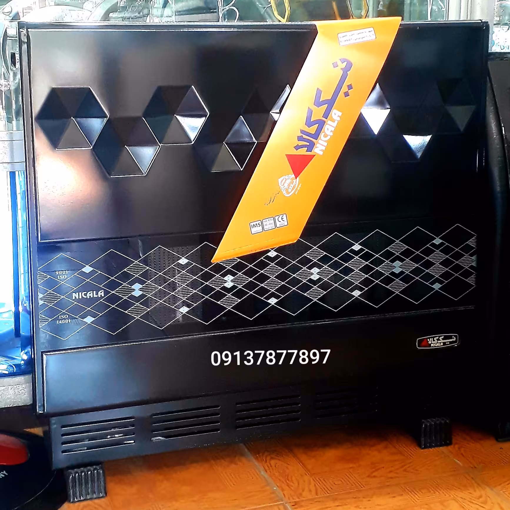 بخاری گازی نیک کالا مدل مرجان الماسه 