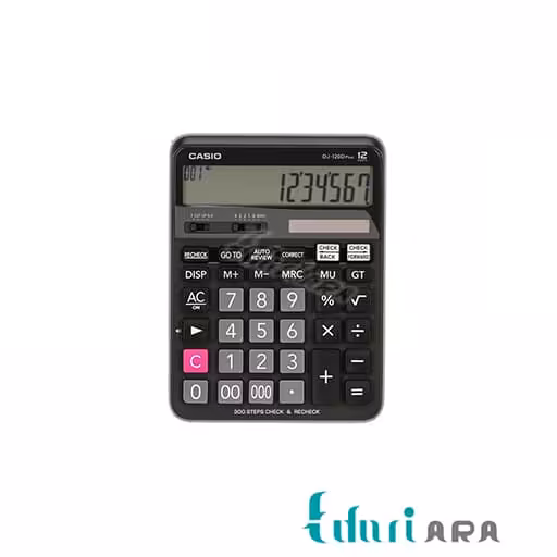 ماشین حساب کاسیو مدل DJ-120D Plus