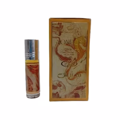 پرفیوم مردانه زنانه الرحاب مدل سندس حجم 6 میل