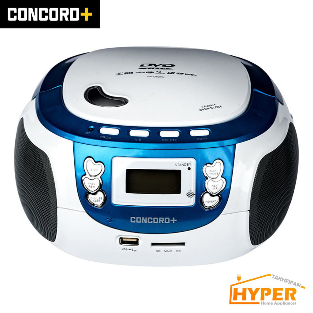 پخش کننده ویدیو کنکورد پلاس PA-D629W