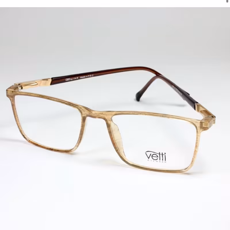 فریم عینک طبی کائوچو مردانه مستطیلی جدید 1216