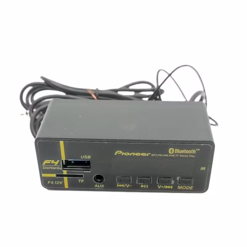 دستگاه پخش پایونیر به راحتی ضبط ماشینت رو هم بلوتوثی و ایوایکس دار هم فلش خور کن فقط با وصل یه کابل یو اسبی و ایوایکس