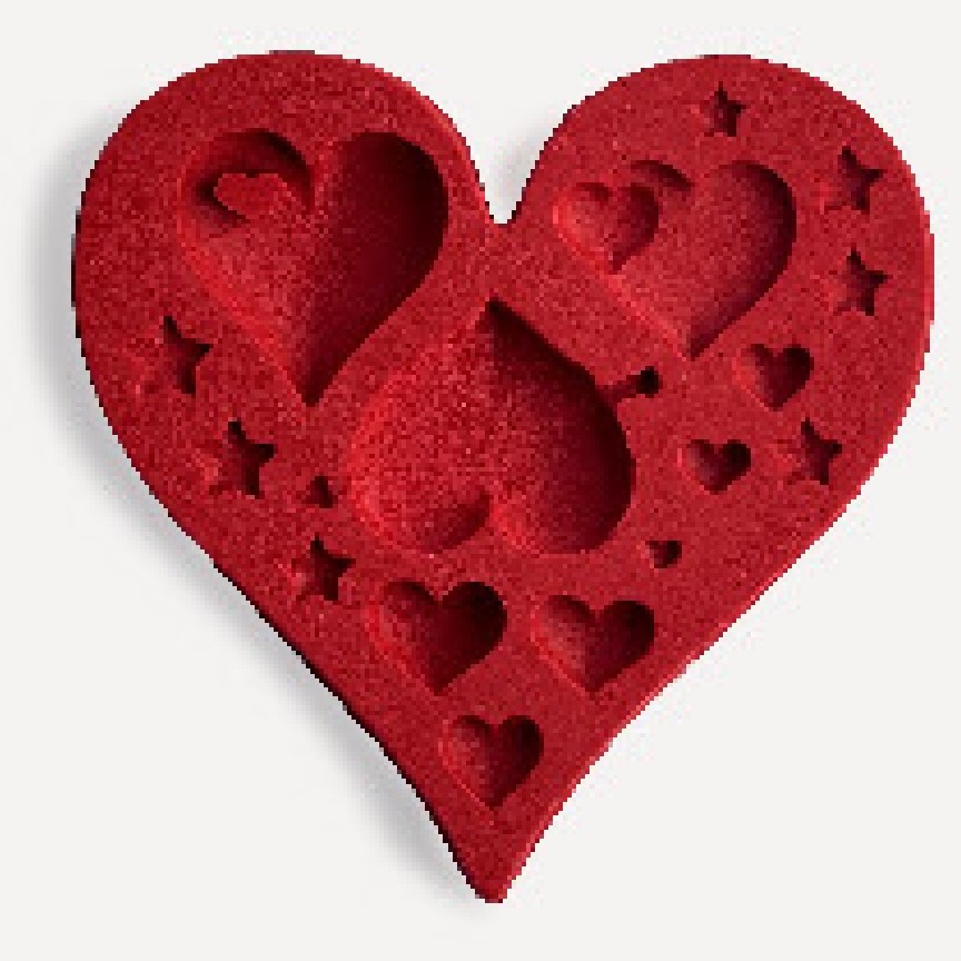 مولد قلب و مولد ستاره  سایز 9 در 9 سانت